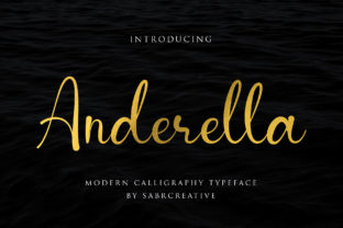Anderella Font Review: Bold Script for Campaigns