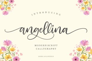 Angellina: A Handwritten Font for Authentic Branding