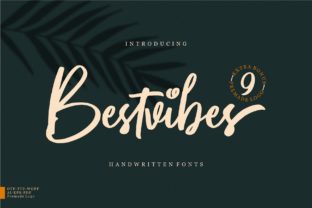 Bestvibes: A Bold Handwritten Font for Web Headers