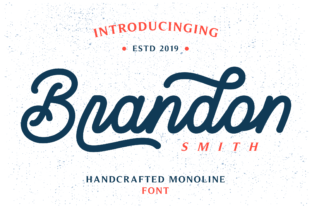 Brandon Smith: The Perfect Handwritten Font for Crafters