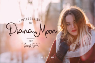 Diana Moon: A Modern Handwritten Font for Web Design