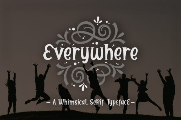 Everywhere Font: A Whimsical Typeface for Web Design
