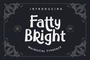 Fatty Bright: A Whimsical Handwritten Font for Editorial Design