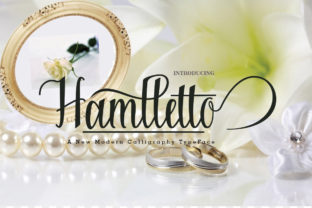 Hamlletto: An Elegant Script Font for Editorial Design