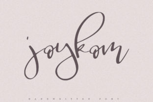 Joykom: The Handwritten Font for Authentic Branding