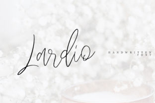Lardio: A Bold Script for Modern Brand Identity