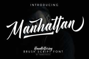 Manhattan Font: A Handwritten Typeface for Editorial Design