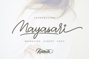 Mayasari: A Handwritten Typeface for Editorial Calm