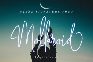 Mollaroid: A Handwritten Typeface for Editorial Charm