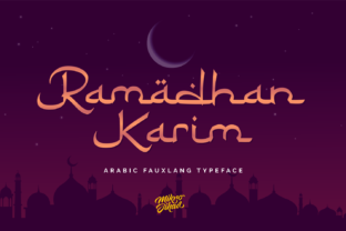 Ramadhan Karim Font: A Bold Script for Brand Identity