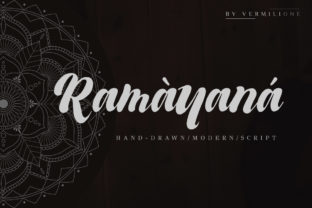 Ramayana Font Review: Bold Handwritten Style for Brands