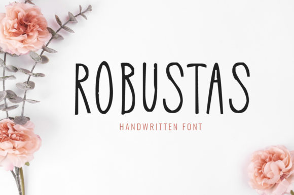 Robustas: A Light Handwritten Typeface for Editorial Design