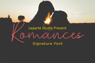 Romances Font: Bold Handwritten Style for Campaigns