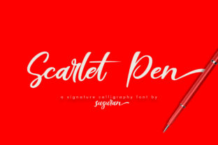 Scarlet Pen: A Charming Script Font for Handmade Brands