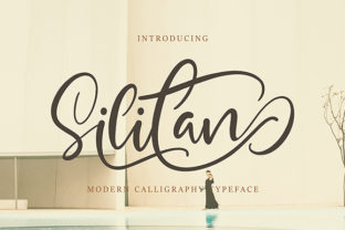 Silitan: The Script Font That Stops the Scroll