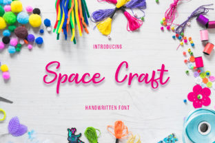 Space Craft: The Handwritten Font That Elevates Campaign Visuals