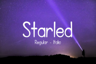 Starled: A Handwritten Font for Editorial Charm