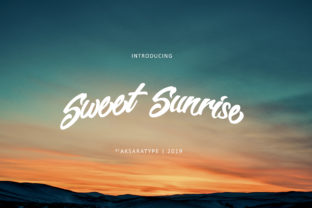 Sweet Sunrise Font Review: A Bold Script for Small Business Branding