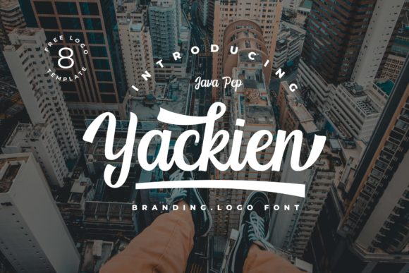 Yackien Font Review: A Charming Handwritten Typeface for Brands
